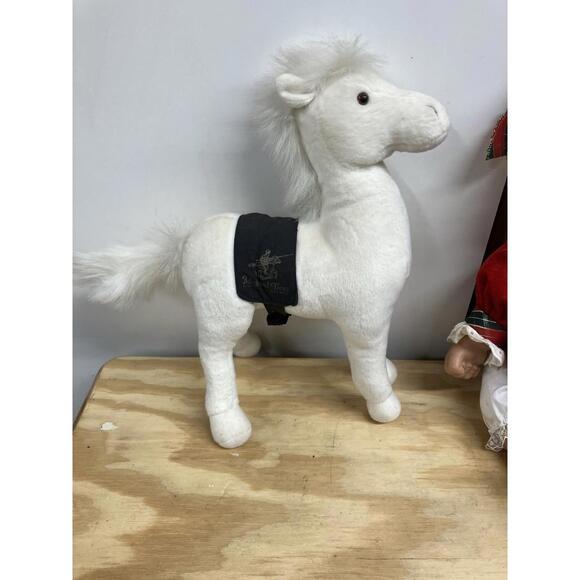 Fiesta Other - FIESTA Medieval Times White Horse 12" Plush Standing Toy